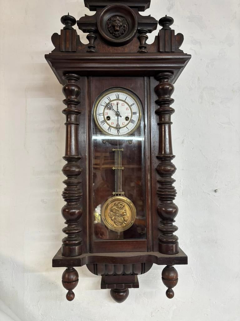 Regulator wandklok, Antiek en Kunst, Ophalen