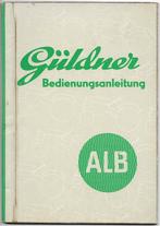 Güldner ALB handleiding Bedienungsanleitung, Ophalen of Verzenden, Zo goed als nieuw, Tractor en Landbouw