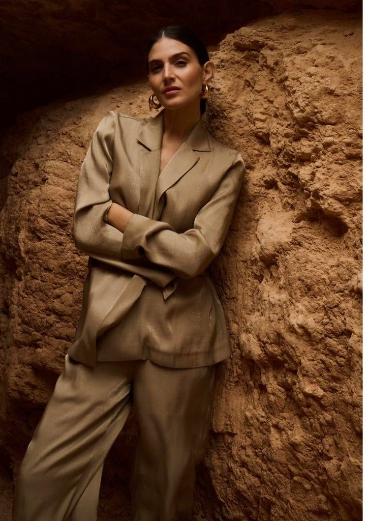 Aaiko kimono blazer nieuw, Aaiko, Bruin, Maat 42/44 (L), Nieuw