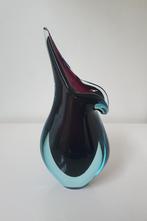 Prachtig vaasje van Murano gemaakt met Sommerso techniek, Overige kleuren, Verzenden, Nieuw, Glas