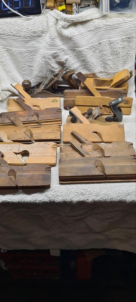 Oude Houten Schaven Set - Diverse Modellen, Ophalen