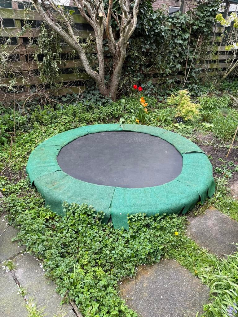 Gratis afhalen: Exit InTerra trampoline, Ophalen, Gebruikt