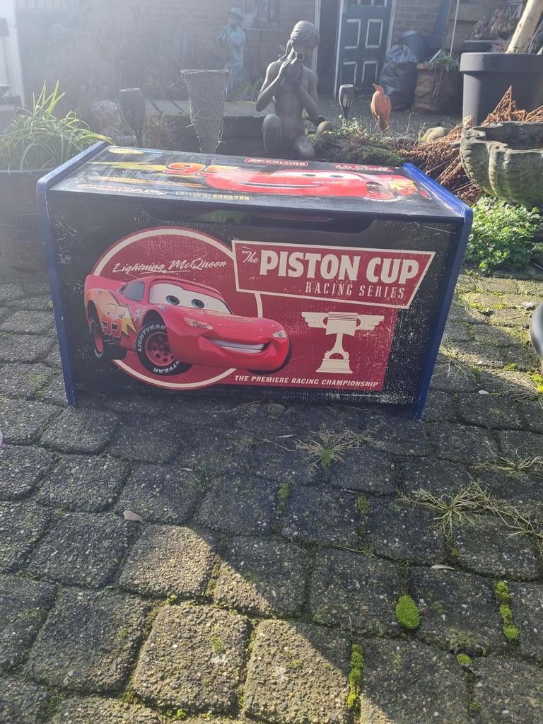 Opbergkist speelgoed Cars, Ophalen of Verzenden, Overige typen