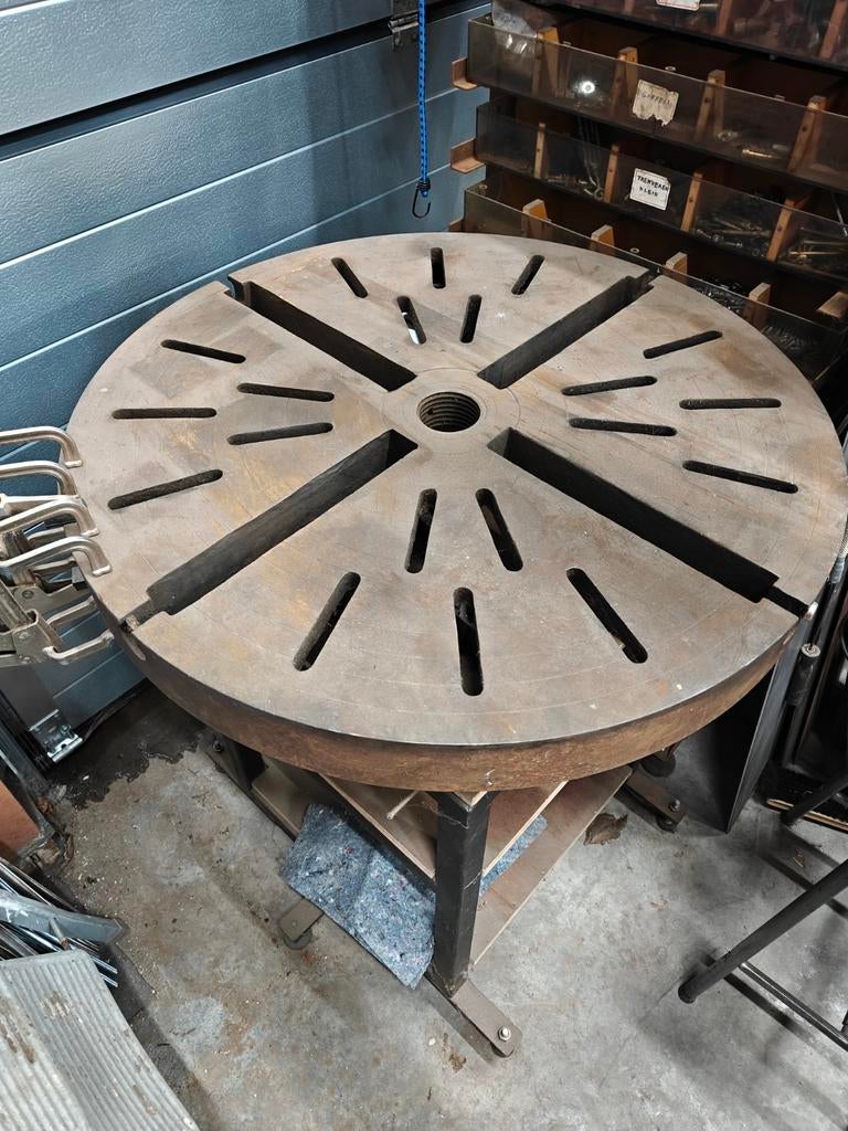 Lastafel / opspantafel / werkbank, Ophalen