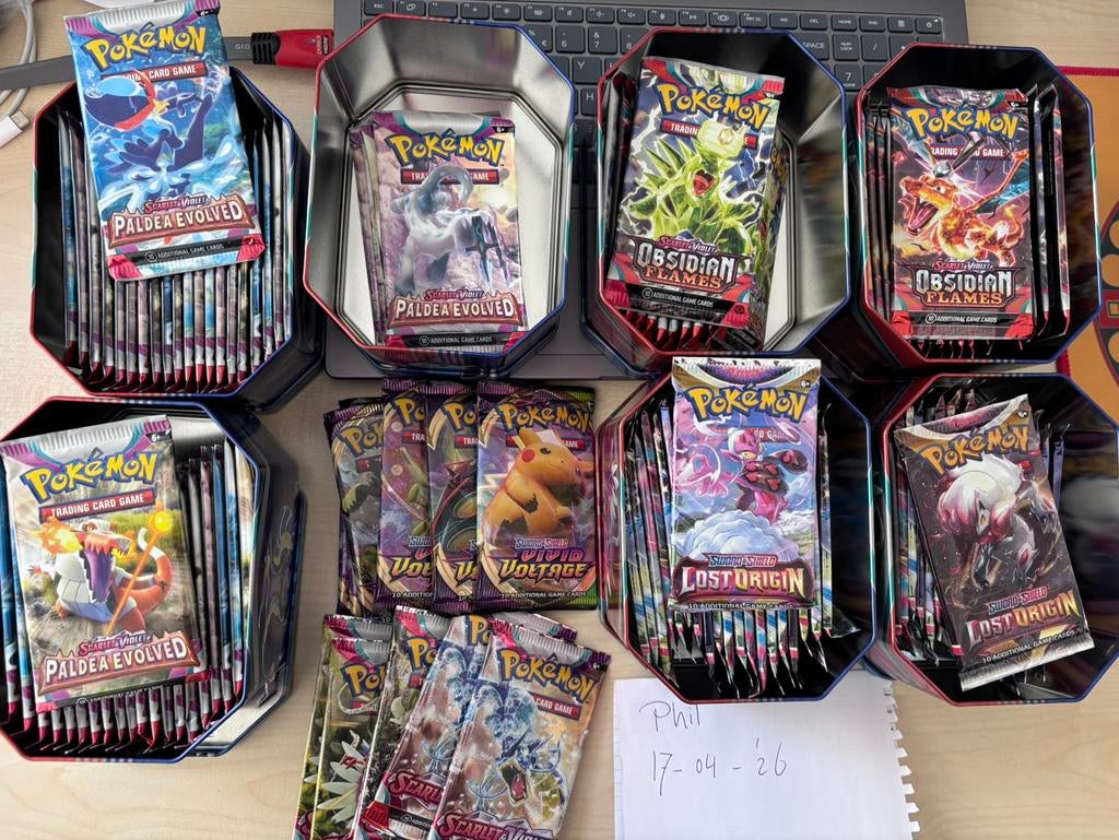Pokemon Booster Pack lot, Ophalen of Verzenden, Nieuw, Booster