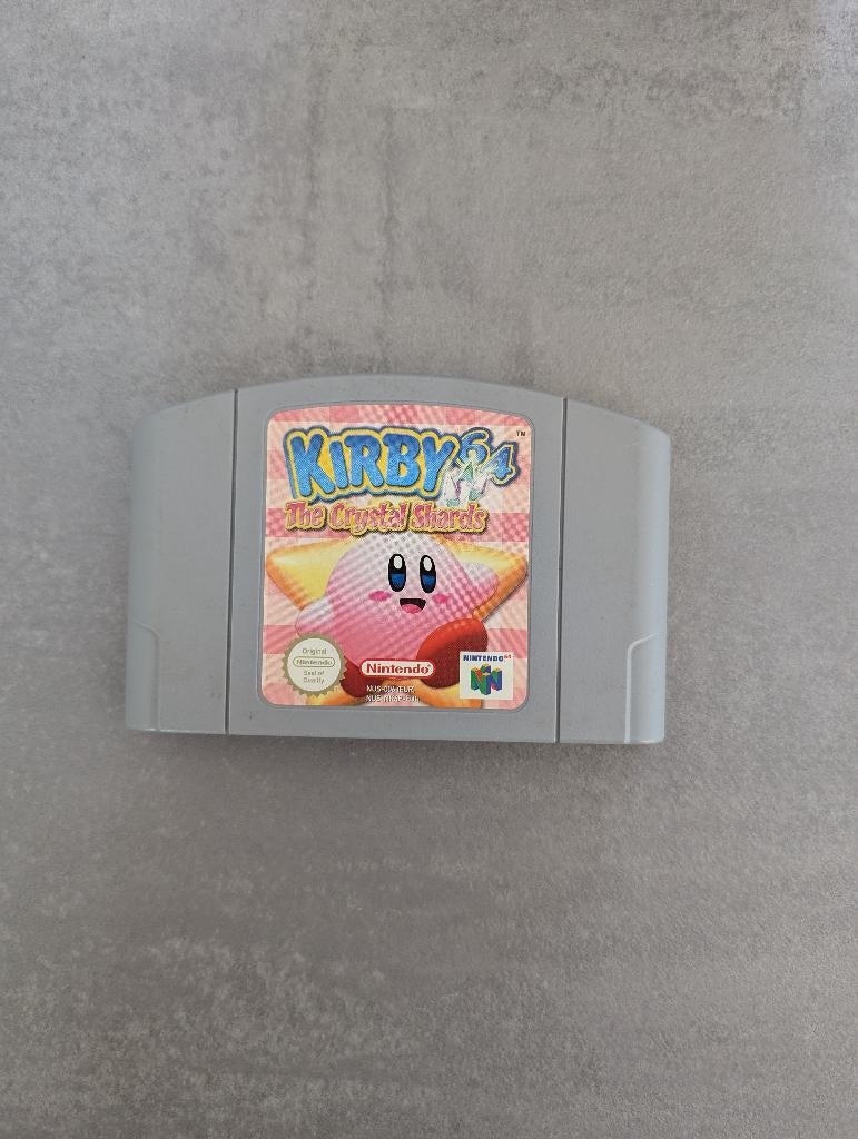 Kirby's the crystal shard N64, Spelcomputers en Games, Games | Nintendo 64, Avontuur en Actie, 1 speler, Ophalen of Verzenden