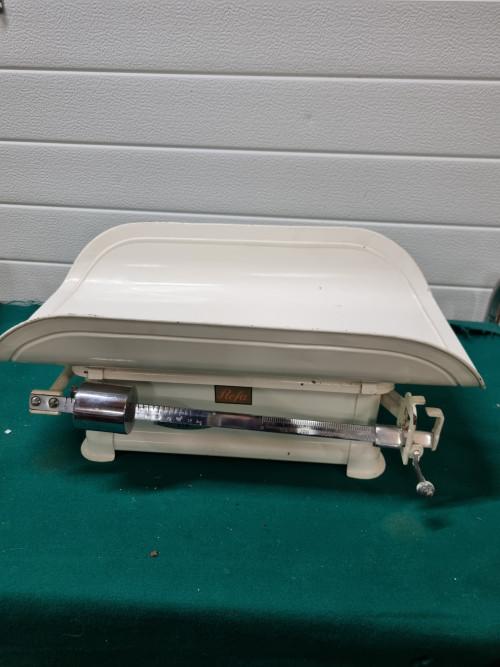 - babyweegschaal refa emaille, Ophalen of Verzenden