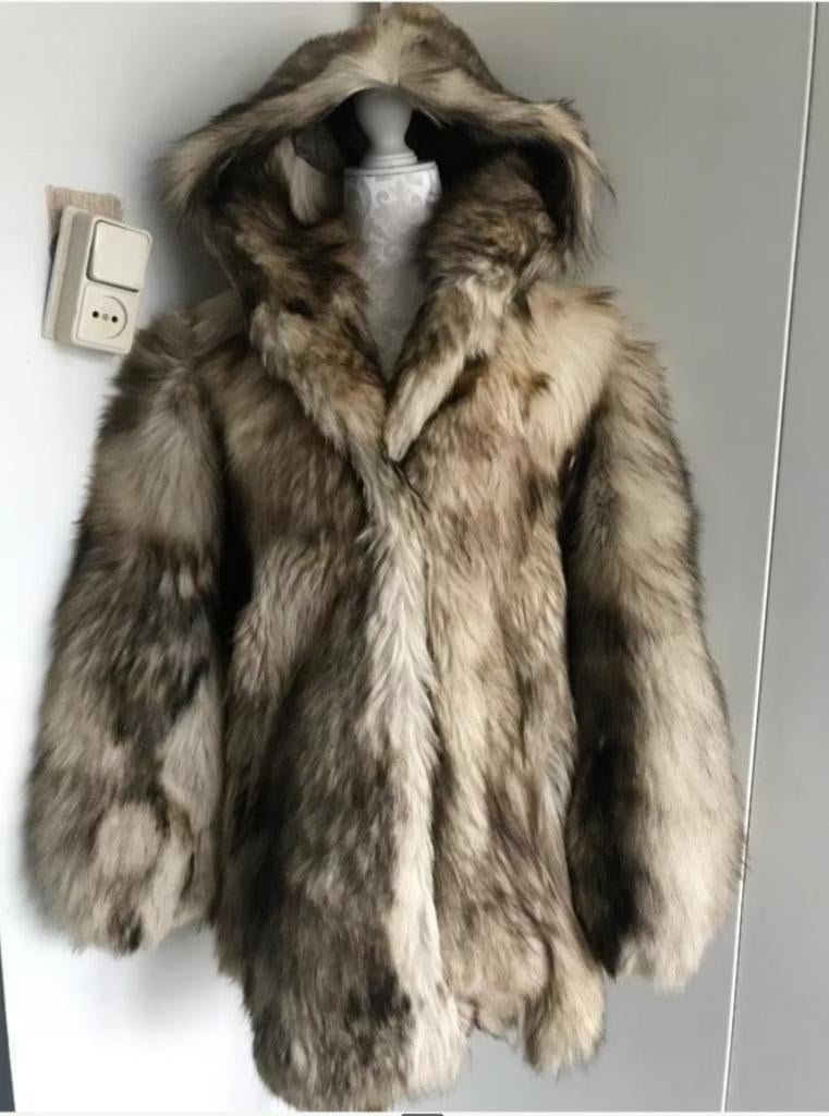 Vintage Bontjas van Betty Barclay, Maat 38/40 (M), Overige kleuren, Betty Barclay, Ophalen of Verzenden