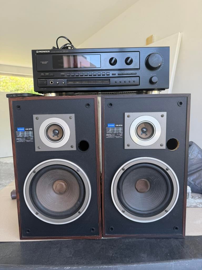 Pioneer SX-102 stereo receiver versterker met tuner, Ophalen, Zo goed als nieuw, Speakers, Pioneer