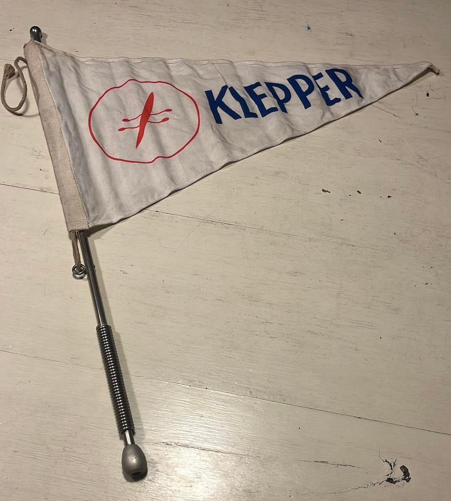 Klepper vouwkano vaan met mastje „antiek“, Watersport en Boten, Bootonderdelen, Ophalen of Verzenden, Gebruikt, Overige typen