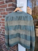 Dames leren jasje, Kleding | Dames, Jasjes, Kostuums en Pakken, Maat 42/44 (L), Ophalen of Verzenden, Jasje, Gedragen