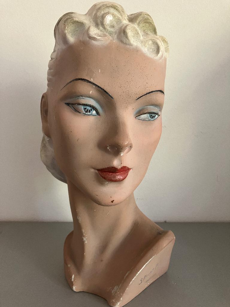 Prachtig gipsen beeld, gemaakt door S. Muys jr. Amsterdam, Ophalen of Verzenden