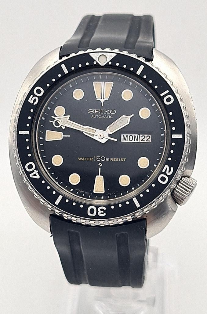 2x Seiko turtle 6309-7040 1977, Sieraden, Tassen en Uiterlijk, Horloges | Heren, Zo goed als nieuw, Seiko, Staal, Verzenden