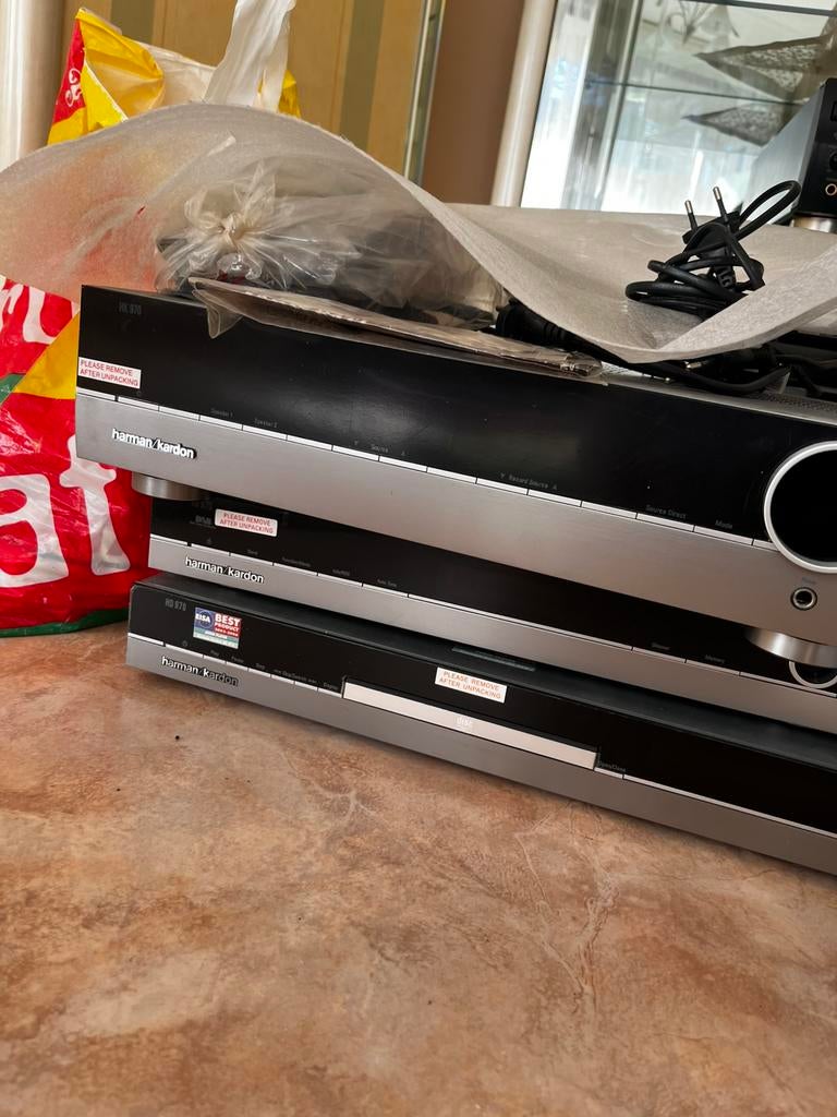 Harman kardon stereo versterker/cdspeler, Ophalen of Verzenden, Zo goed als nieuw, Overige merken