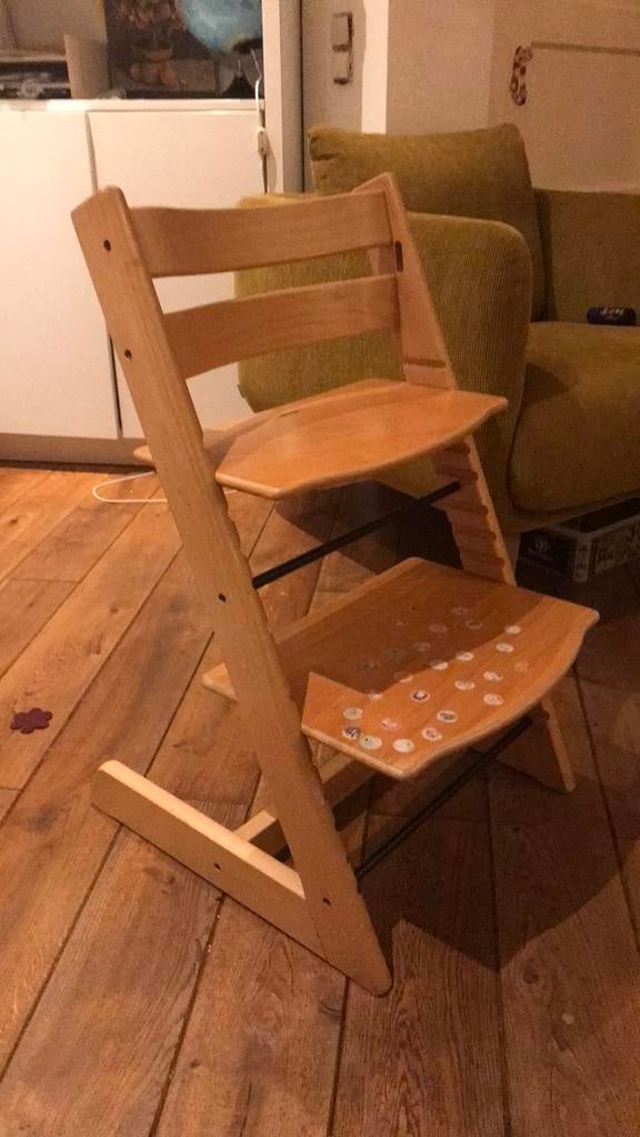 Stokke trip trap stoel, Kinderen en Baby's, Kinderstoelen, Ophalen, Gebruikt, Meegroeistoel