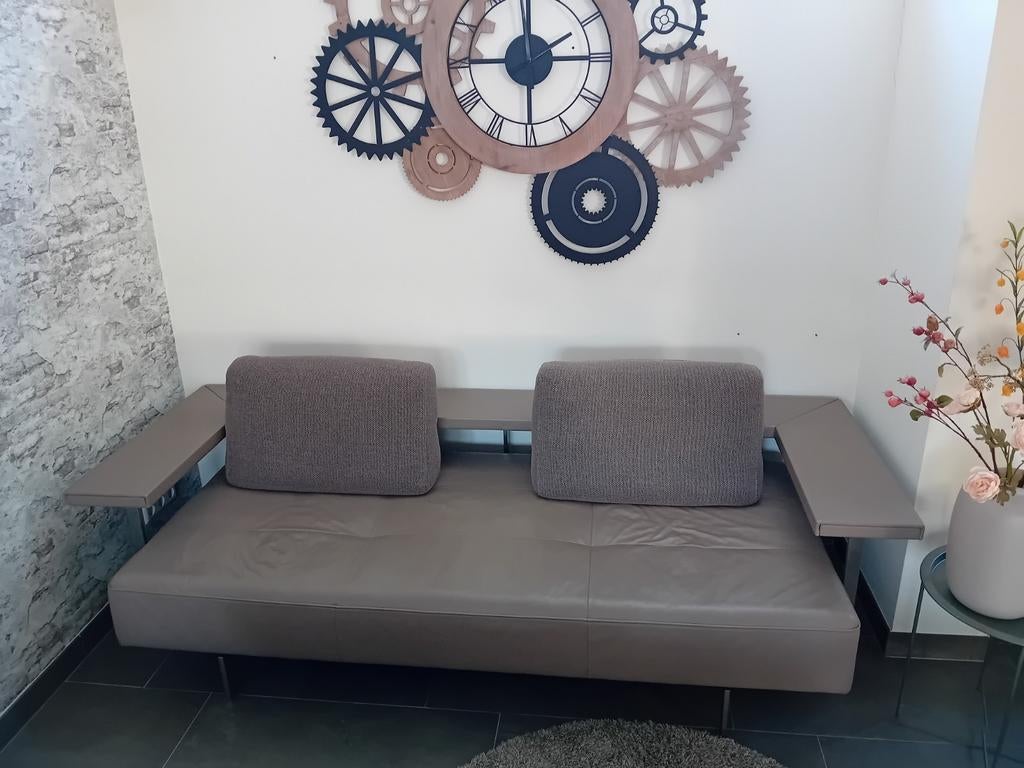 Prachtige Designbank van Rolf Benz, Huis en Inrichting, Banken | Bankstellen, Ophalen, Design, Tweepersoons, Leer