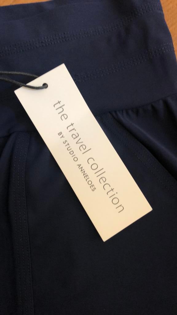 Studio Anneloes broek Franka light, night blue, M, Maat 38/40 (M), Blauw, Nieuw, Ophalen of Verzenden