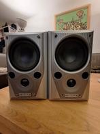 Mission M70 Speakers - Set van 2 Boekenplank formaat, Gebruikt, 60 tot 120 watt, Front, Rear of Stereo speakers, Ophalen
