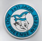 Button Oad Preense Wieert Weert 3 x 11 Jaor, Verzamelen, Speldjes, Pins en Buttons, Ophalen of Verzenden, Gebruikt, Overige onderwerpen