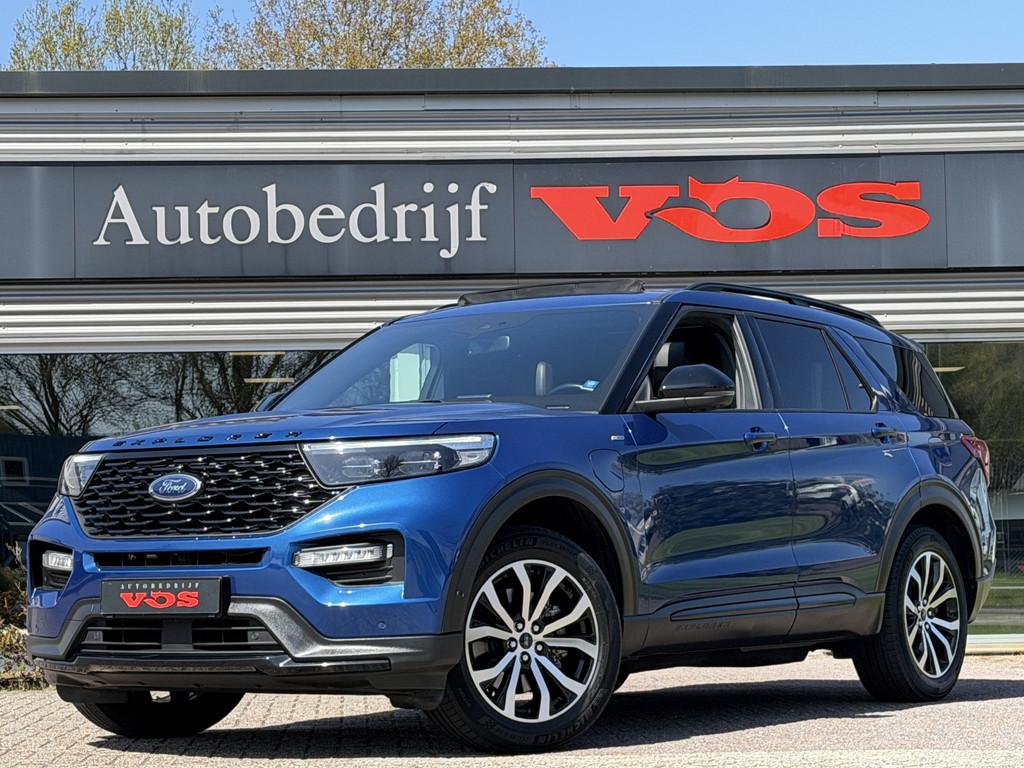 Ford Explorer 3.0 V6 EcoBoost PHEV ST-Line | 7 pers. | B&O |, Auto's, Ford, Automaat, Met garantie (alle), Leder, Bedrijf