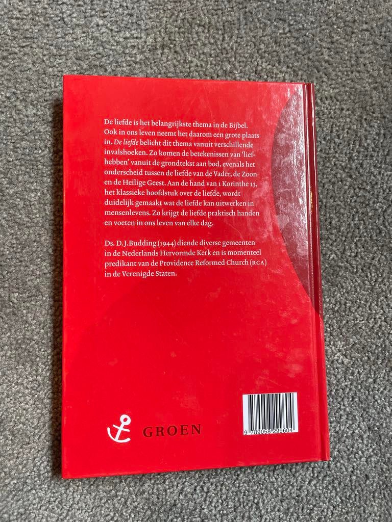 Boek De liefde ds. D.J. Budding, Ophalen of Verzenden, Gelezen, Nederland