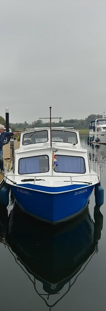 kajuitboot, Watersport en Boten, Motorboten en Motorjachten, Gebruikt, Staal, 6 tot 9 meter, Diesel, Binnenboordmotor, 10 tot 30 pk