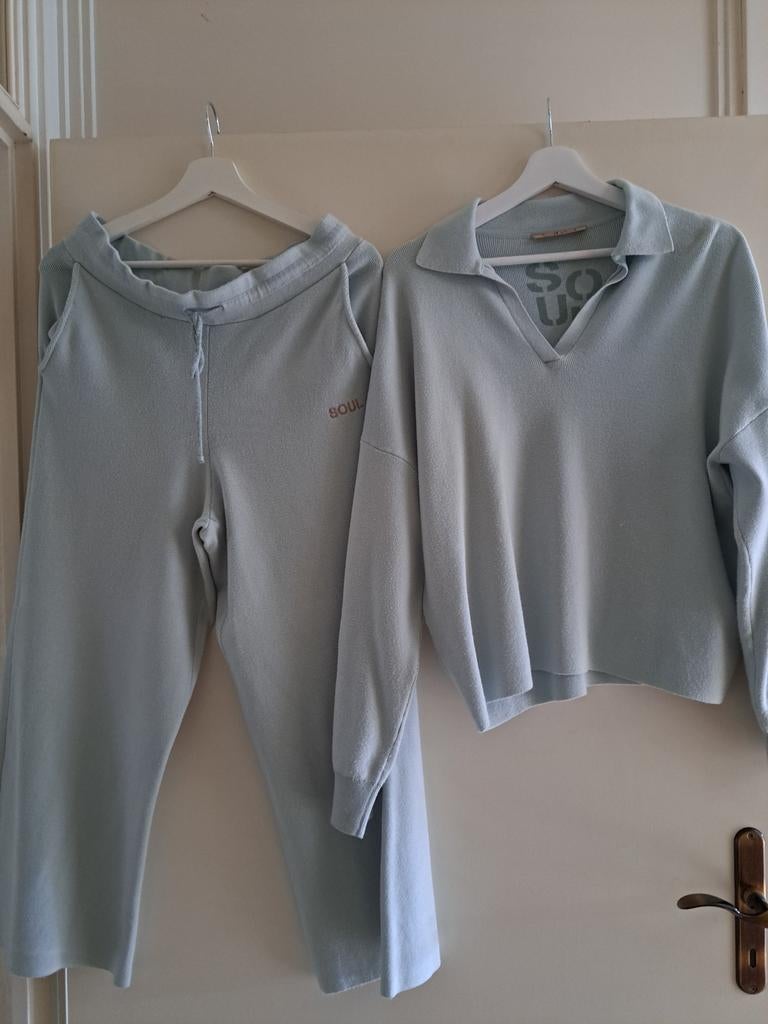 Smith & Soul joggingpak, mintgroen maat M, Kleding | Dames, Huispakken, Maat 38/40 (M), Blauw, Ophalen of Verzenden, Zo goed als nieuw