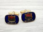 Goudkleurige geëmailleerde manchetknopen Morris, Verzenden, Zo goed als nieuw, Auto's