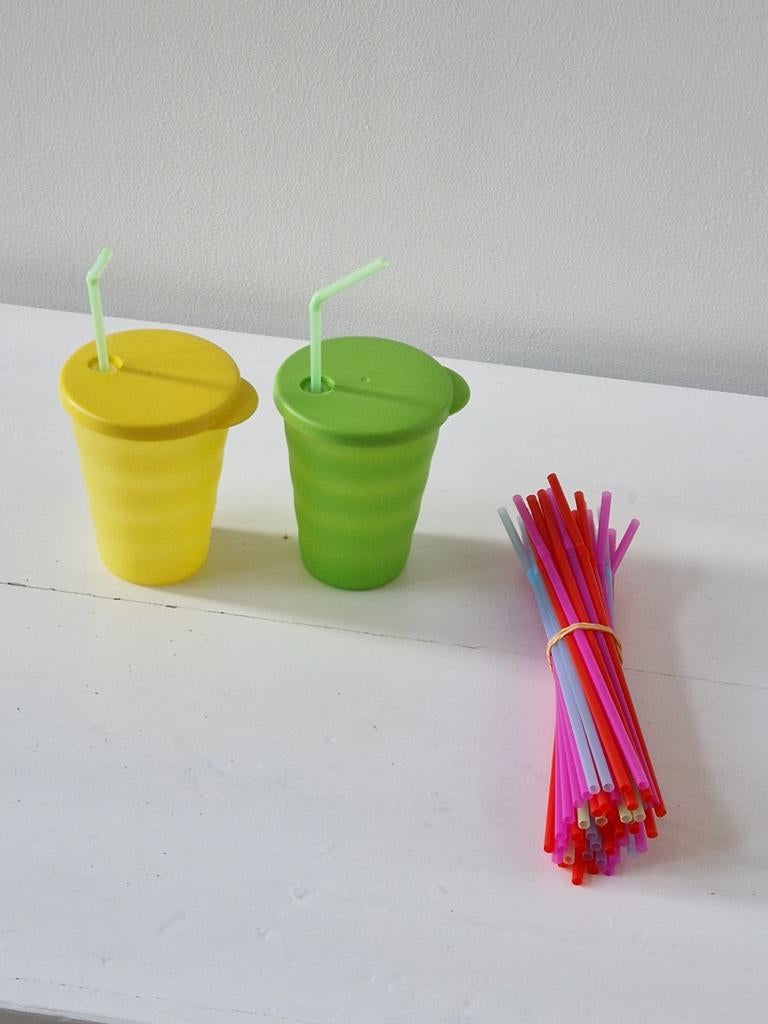 Drinkbekers, Ophalen of Verzenden, Zo goed als nieuw