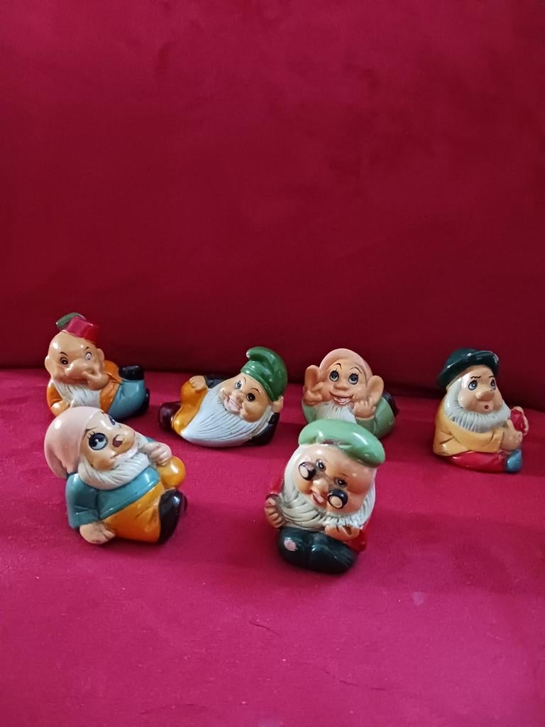 Puntenslijper jaren 1960-70's 6x dwerg, Verzamelen, Poppetjes en Figuurtjes, Ophalen of Verzenden, Gebruikt