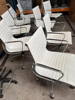 Vergaderstoelen 8 stuks in uitst. staat, Ophalen of Verzenden, Zo goed als nieuw, Wit