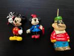 Disney figuurtjes Mickey Mouse - Minni Mouse - zware jongen, Verzamelen, Ophalen of Verzenden, Mickey Mouse, Zo goed als nieuw
