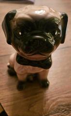 Vaasje Mopshond Keramiek, Ophalen of Verzenden, Zo goed als nieuw, Dier