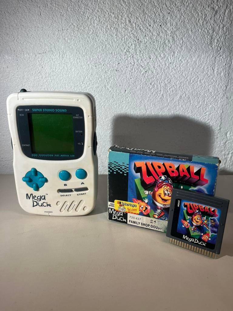 Mega Duck handheld console met spel jaren 80’s, Ophalen of Verzenden, Zo goed als nieuw