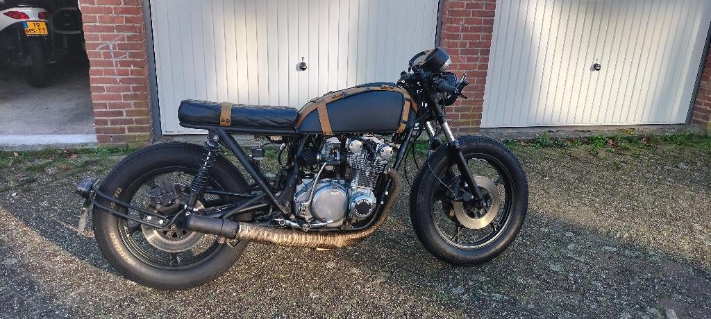 Caferacer Suzuki gs550 1979, Motoren, Motoren | Oldtimers, 4 cilinders, Motorrijbewijs A, Overig, Handgeschakeld