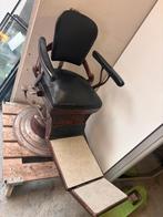 Antieke tandarts stoel, Ophalen