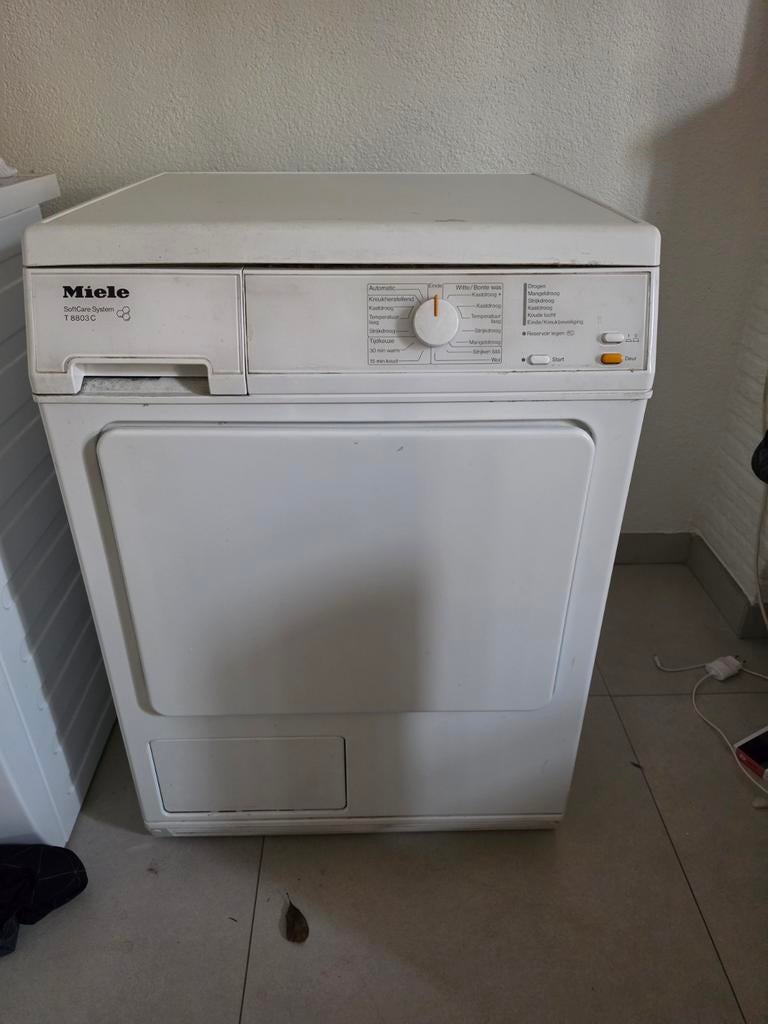 Miele condensdroger met storing - ophalen Roosendaal, Witgoed en Apparatuur, Wasdrogers, 6 tot 8 kg, Ophalen of Verzenden, Condens
