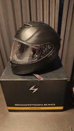 Scorpion Exo 1400 Evo II Air integraalhelm in mat zwart, maa, Motoren, Kleding | Motorhelmen, Overige merken, M, Dames, Ophalen of Verzenden