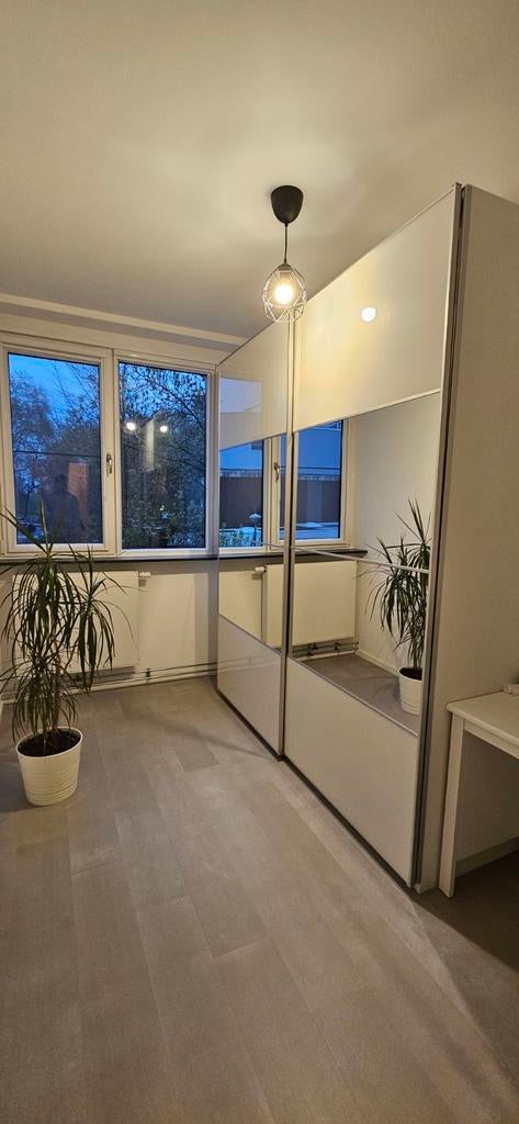 Ikea Pax kast met schuifdeuren, Ophalen, Gebruikt, 200 cm of meer, Wit