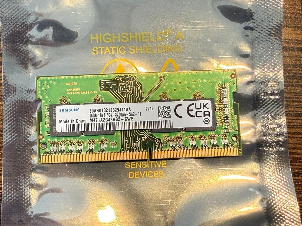 2x 16GB DDR4 SO-DIMM 3200, Computers en Software, RAM geheugen, Gebruikt, 32 GB, Verzenden, DDR4