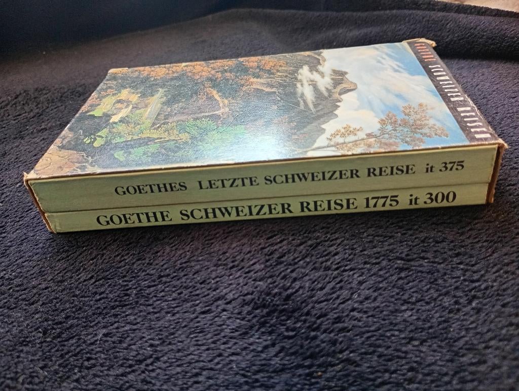 Goethe, Schweizer Reisen [2 TEILE], Ophalen of Verzenden, Gelezen