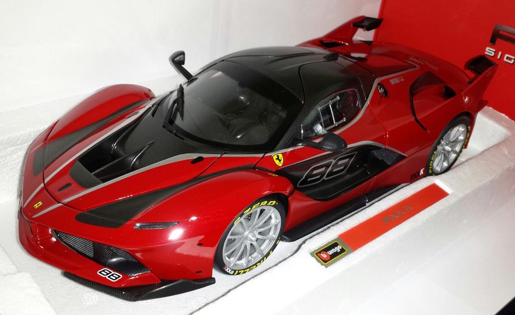Bburago Signature 1:18 Ferrari FXX-K #88 rood/zwart nieuw, Ophalen of Verzenden, Nieuw, Auto, Bburago