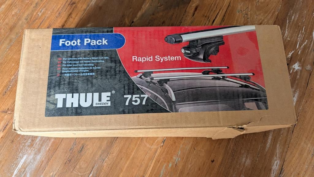 Thule 757 Rapid Railing, Ophalen
