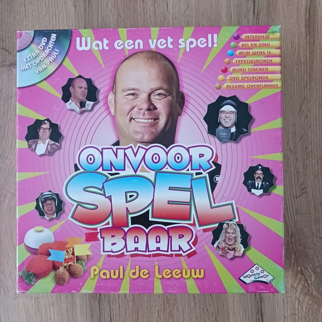 Nr 45) OnvoorSPELbaar, Ophalen of Verzenden, Nieuw
