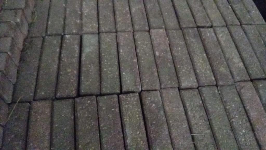 Waaltjes sierbestrating, Tuin en Terras, Tegels en Klinkers, Ophalen, Gebruikt, Klinkers, 10 m² of meer