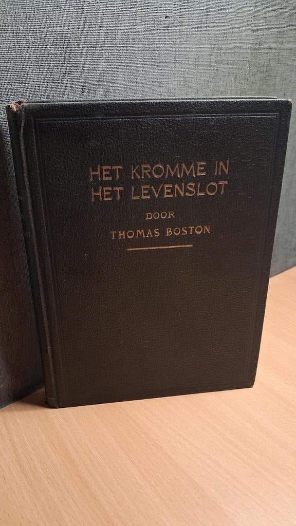 Het Kromme in het Levenslot - Thomas Boston, Boeken, Ophalen of Verzenden, Gelezen, Christendom | Katholiek