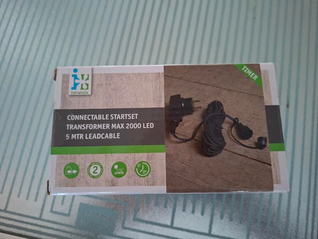 Startset koppelbare ledkerstverlichting 5 meter, Diversen, Ophalen of Verzenden