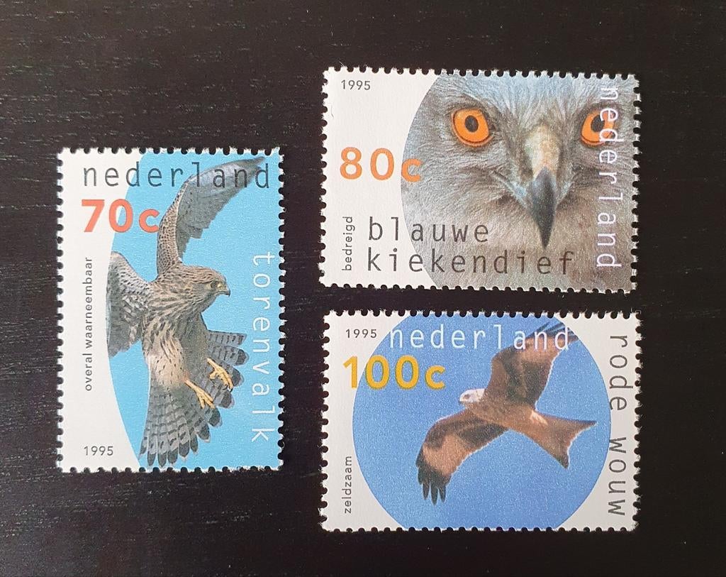 Nederland 1995 Vogels NVPH 1649-1651 postfris, Verzenden, Postfris, Dier of Natuur
