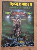 Iron Maiden Somewhere on Tour boek 86/87, Cd's en Dvd's, Ophalen of Verzenden, Zo goed als nieuw