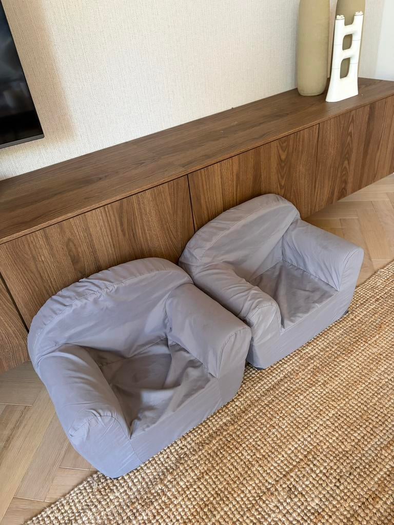 Tweeling Kinderstoeltje Louis van leenbakker grijs/antraciet, Ophalen of Verzenden, Zo goed als nieuw, Grijs